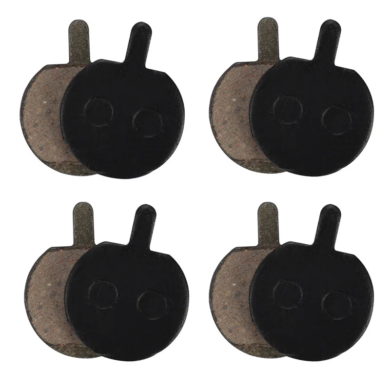New 4 Pair Mountain Bike Hydraulic Semi-Metallic Resin Disc Brake Pad Black Cycling Accesseries Bicycle Brake For JAK-5 B777
New 4 Pair Mountain Bike Hydraulic Semi-Metallic Resin Disc Brake Pad Black Cycling Accesseries Bicycle Brake For JAK-5 B777