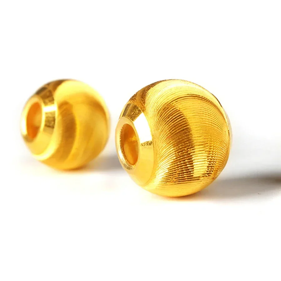 1pcs 24K Yellow Gold Pendant /Lucky 3D Hard Gold Baby Transfer Brushing Beads For Women Men Baby 3mm/8mm/10mm/12mm 
1pcs 24K Yellow Gold Pendant /Lucky 3D Hard Gold Baby Transfer Brushing Beads For Women Men Baby 3mm/8mm/10mm/12mm