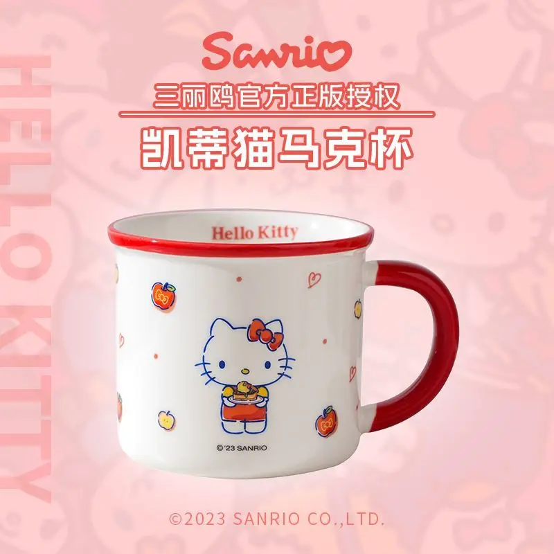 Sanrio Cup Hellokitty Mymelody Kuromi Cinnamoroll High Appearance Level Creative Ceramic Mug Cute Cartoon Cup Couple Water Cup
Sanrio Cup Hellokitty Mymelody Kuromi Cinnamoroll High Appearance Level Creative Ceramic Mug Cute Cartoon Cup Couple Water Cup