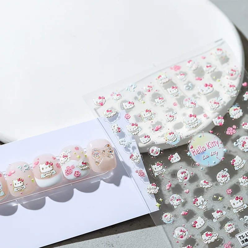 Sanrio Hello Kitty Nail Patches Cute Cartoon Girl&Child Removable Nail Sticker Short Style Nail Ornaments Holiday Gifts
Sanrio Hello Kitty Nail Patches Cute Cartoon Girl&Child Removable Nail Sticker Short Style Nail Ornaments Holiday Gifts
