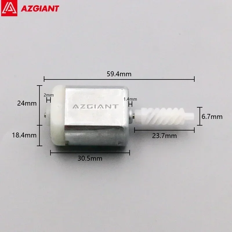 Azgiant высококачественный сменный двигатель для оригинального двигателя замка боковой двери CW
Azgiant высококачественный сменный двигатель для оригинального двигателя замка боковой двери CW