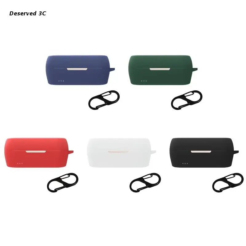 R9CB Silicone Case For ATH CKS5TW Wireless Bluetooth-compatible Headset Protective Cover Sleeve Dust-proof Case with Buckle
R9CB Silicone Case For ATH CKS5TW Wireless Bluetooth-compatible Headset Protective Cover Sleeve Dust-proof Case with Buckle