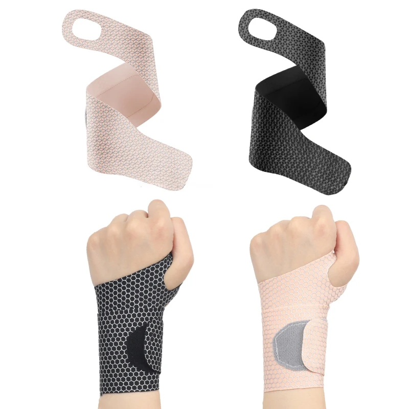 

1Pcs Adjustable Thin Compression Wrist Guard Sprain Wrist Brace Tendon Sheath Pain For Men Women Wrist Exercise Safety Support