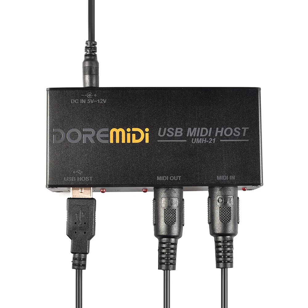 Высокоскоростной USB MIDI-хост-бокс DOREMiDi 1-в-1-выход 16-канальный миди-конвертер миди-интерфейса электрическая трубка
Высокоскоростной USB MIDI-хост-бокс DOREMiDi 1-в-1-выход 16-канальный миди-конвертер миди-интерфейса электрическая трубка