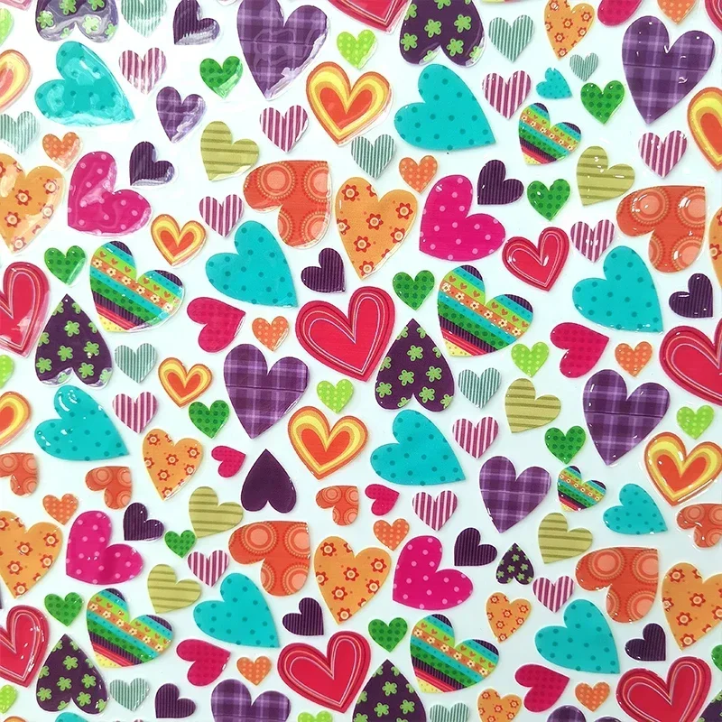 46x135cm Faux Leather Sheets Heart Printed Jelly Vinyl Fabric PVC Transparent Bow Fabric For Sewing Handbag/Table Decor Material
46x135cm Faux Leather Sheets Heart Printed Jelly Vinyl Fabric PVC Transparent Bow Fabric For Sewing Handbag/Table Decor Material
