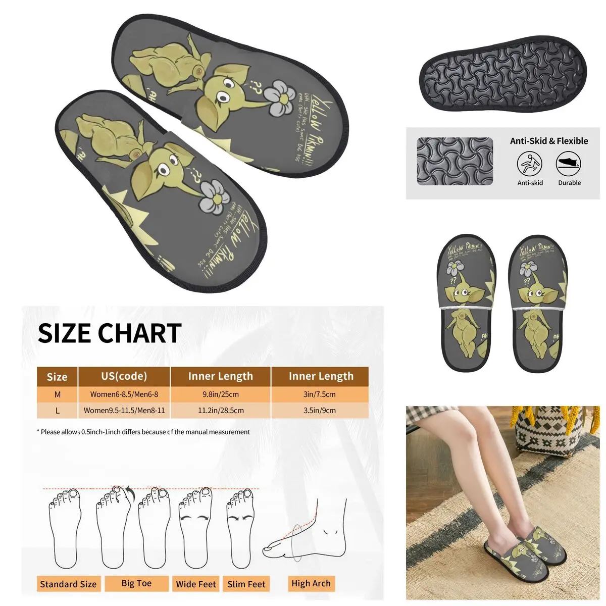 Pikmin Fauna Men Women Furry slippers,fashion Color printing special Home slippers,Neutral slippers pantoufle homme
Pikmin Fauna Men Women Furry slippers,fashion Color printing special Home slippers,Neutral slippers pantoufle homme