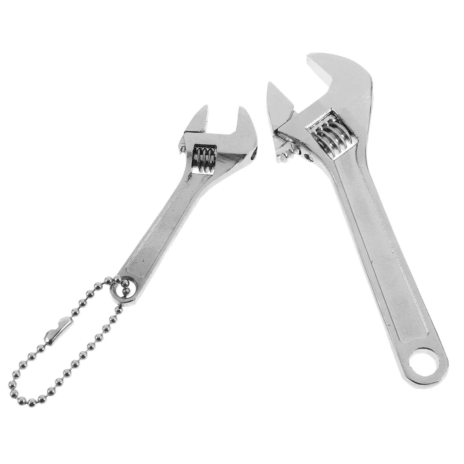 2 шт. гаечный ключ, Сантехнический инструмент, мини Регулируемый гаечный ключ для трубопровода, 4-дюймовые стальные инструменты Mechanic