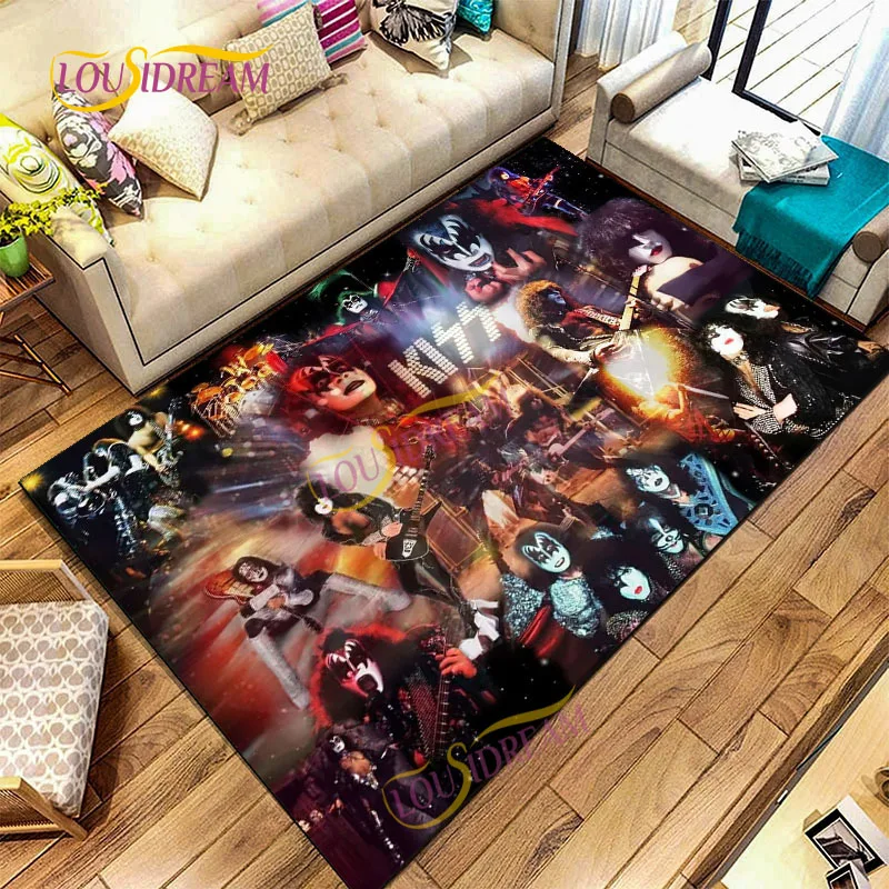 Rock Kiss Band Home Art Customizable Music Square Bedroom Living Area Gaming Mat Kitchen Bathroom Doormat Decorative carpet.
Rock Kiss Band Home Art Customizable Music Square Bedroom Living Area Gaming Mat Kitchen Bathroom Doormat Decorative carpet.