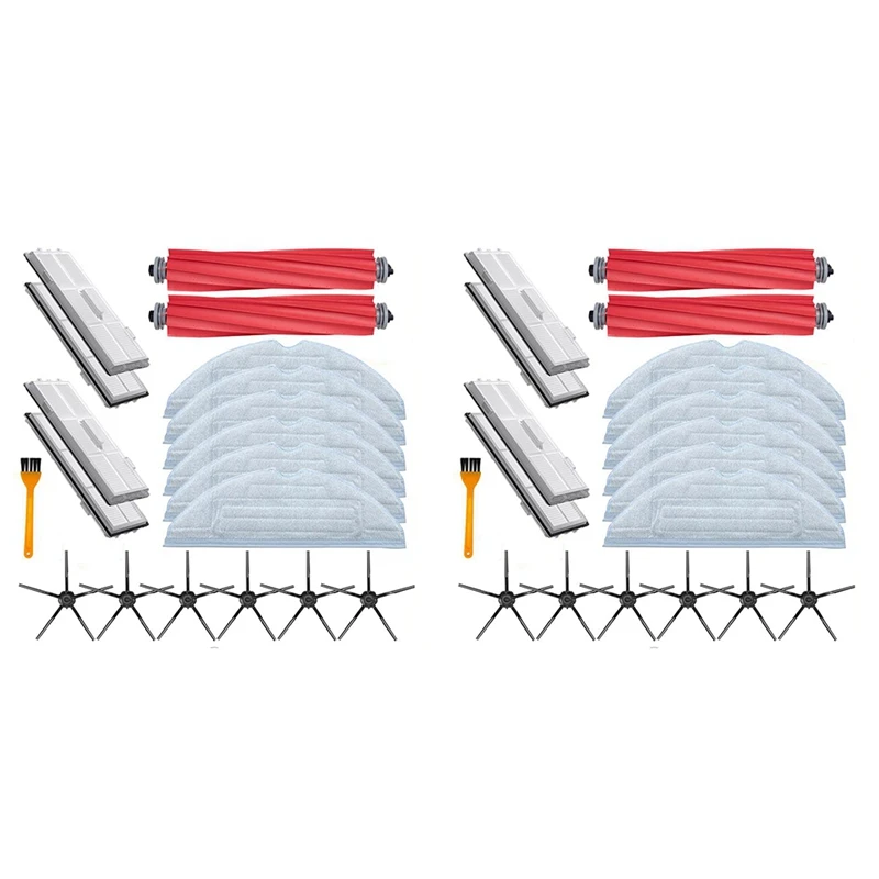 2Set Main Brush Hepa Filter Mopping Cloth Side Brush For Xiaomi Roborock T7S T7 Plus T7S Plus S7 Mopping Rag Cloth Parts
2Set Main Brush Hepa Filter Mopping Cloth Side Brush For Xiaomi Roborock T7S T7 Plus T7S Plus S7 Mopping Rag Cloth Parts