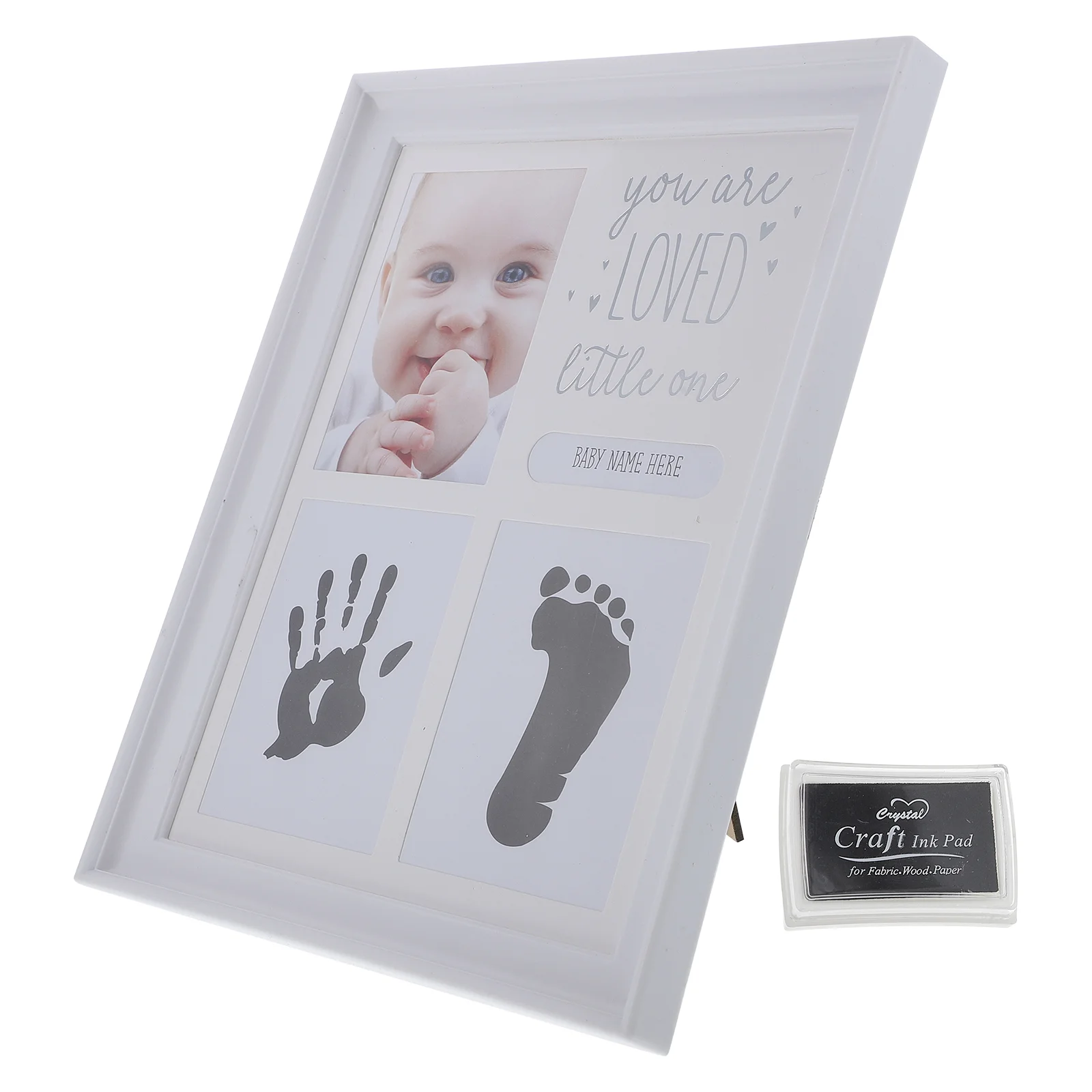 Baby Keepsake Foot Frame Hand Picture Kit Infant Photo Newborn Shower Hand Frames Box And Foot For Giftssleeve 
Baby Keepsake Foot Frame Hand Picture Kit Infant Photo Newborn Shower Hand Frames Box And Foot For Giftssleeve