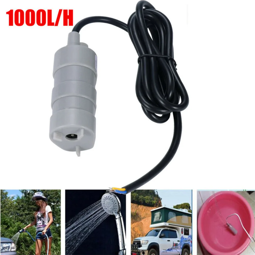 DC 12V Submersible Water Pump Camper Motorhome High Flow Whale Pump 1000L/H 5M Water Pump Caravan Camping Garden Aquarium
DC 12V Submersible Water Pump Camper Motorhome High Flow Whale Pump 1000L/H 5M Water Pump Caravan Camping Garden Aquarium