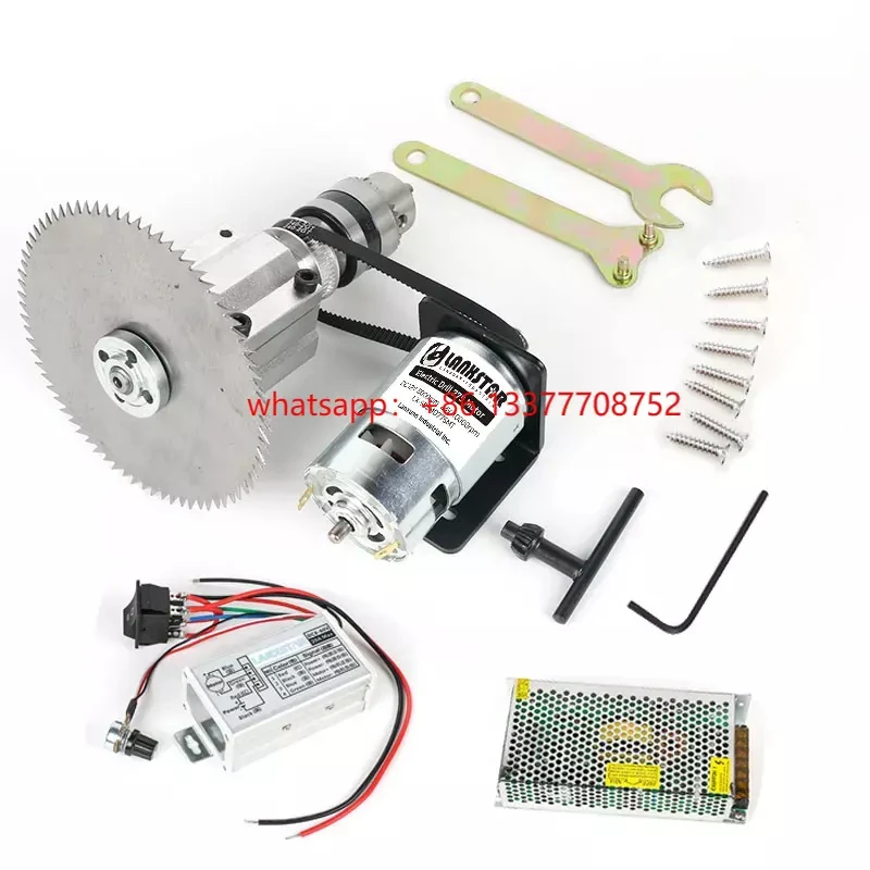 Miniature Small Table Saw DIY Woodworking Saws Multifunction 775 Motor 100MM Round Table Saw Blade Cutting Machine Model Saw
Miniature Small Table Saw DIY Woodworking Saws Multifunction 775 Motor 100MM Round Table Saw Blade Cutting Machine Model Saw
