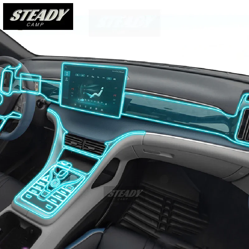 For BYD Son Pro 2021-2022 2023 Car Interior Center Console Transparent PPF-TPU Protective Film Anti-scratch Repair Accessories
For BYD Son Pro 2021-2022 2023 Car Interior Center Console Transparent PPF-TPU Protective Film Anti-scratch Repair Accessories