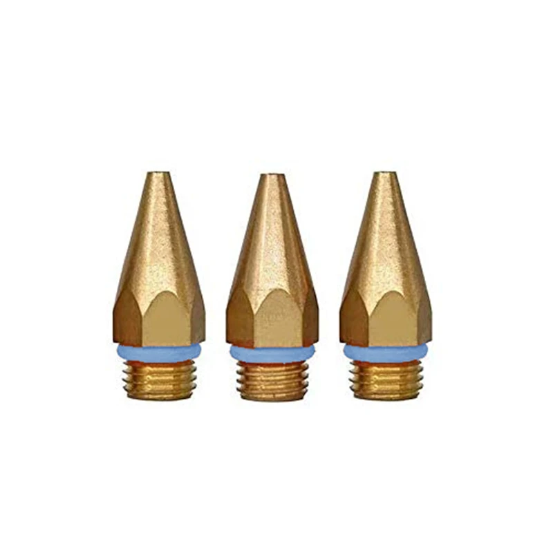 3Pcs Hot Glue-Gun Tips 7/16Inches Thread Copper Nozzles Parts For Hot Melting Glue-Gun Bore Size 0.05Inch 0.06In 0.08Inx1.26In
3Pcs Hot Glue-Gun Tips 7/16Inches Thread Copper Nozzles Parts For Hot Melting Glue-Gun Bore Size 0.05Inch 0.06In 0.08Inx1.26In