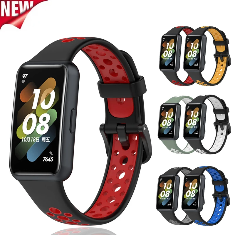 Silicone Strap For Huawei Band 7 Smartwatch Replacement Wrist Strap Band7 Sport Adjustable Bracelet for Huawei Band 7 Pulsera
Silicone Strap For Huawei Band 7 Smartwatch Replacement Wrist Strap Band7 Sport Adjustable Bracelet for Huawei Band 7 Pulsera