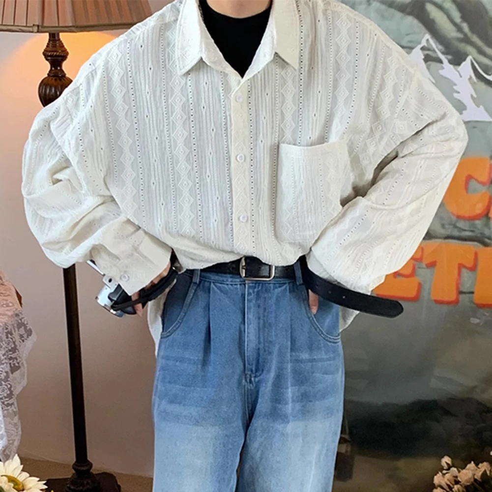 Comfortable Daily Men Shirt Tops Mesh Sexy Slight Stretch Solid Color Spring White Autumn Blouse Brown Fashion
Comfortable Daily Men Shirt Tops Mesh Sexy Slight Stretch Solid Color Spring White Autumn Blouse Brown Fashion
