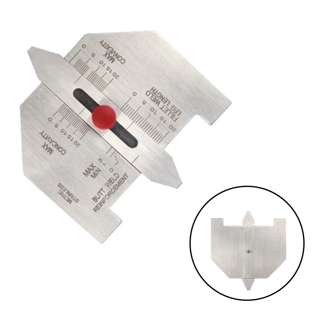 Tool Welding Gage Convenient 1PC Easy To Use Silver Stainless Steel Replaceable Brand New High Quality Material
Tool Welding Gage Convenient 1PC Easy To Use Silver Stainless Steel Replaceable Brand New High Quality Material