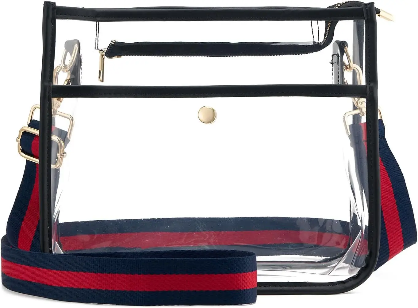 Transparent crossbody bag with adjustable shoulder strap wallet suitable for concerts and sports events
Transparent crossbody bag with adjustable shoulder strap wallet suitable for concerts and sports events
