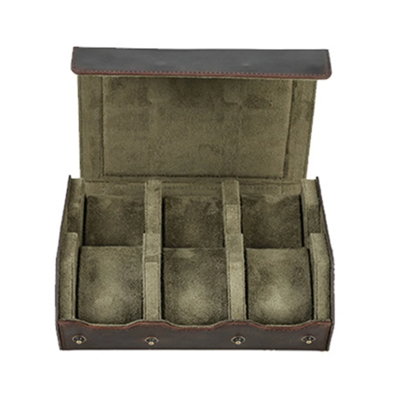 50JB Leather Watch Holder Waterproof Storage Box 6 Slot Watches Jewelry Container Box
50JB Leather Watch Holder Waterproof Storage Box 6 Slot Watches Jewelry Container Box