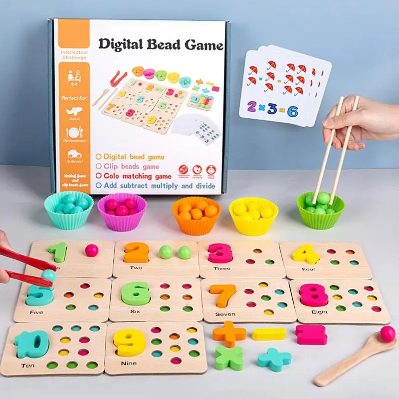 Shape Sorter Puzzles Block Wooden Stacking Beads Number Counting Game Montessori Game Board Learning Toy Perfect Gift For Kids
Shape Sorter Puzzles Block Wooden Stacking Beads Number Counting Game Montessori Game Board Learning Toy Perfect Gift For Kids