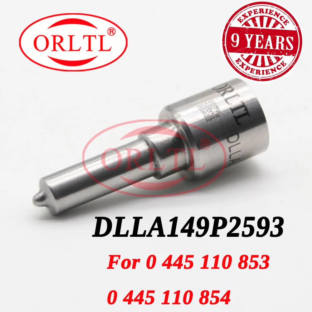 

Diesel DLLA149P2593 (0 433 172 593) Fuel Injector Nozzle DLLA 149P2593 Sprayer DLLA 149P 2593 for bosch 0445110853 0445110854