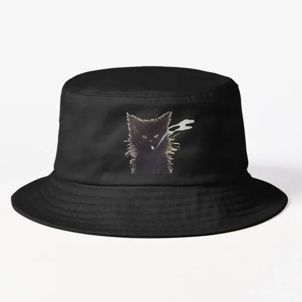 Black Cat Smoking Bucket Hat N21Mens Outdoor Casual Caps Solid Color Women Boys Fish Sport Fishermen Spring Sun Hip Hop
Black Cat Smoking Bucket Hat N21Mens Outdoor Casual Caps Solid Color Women Boys Fish Sport Fishermen Spring Sun Hip Hop