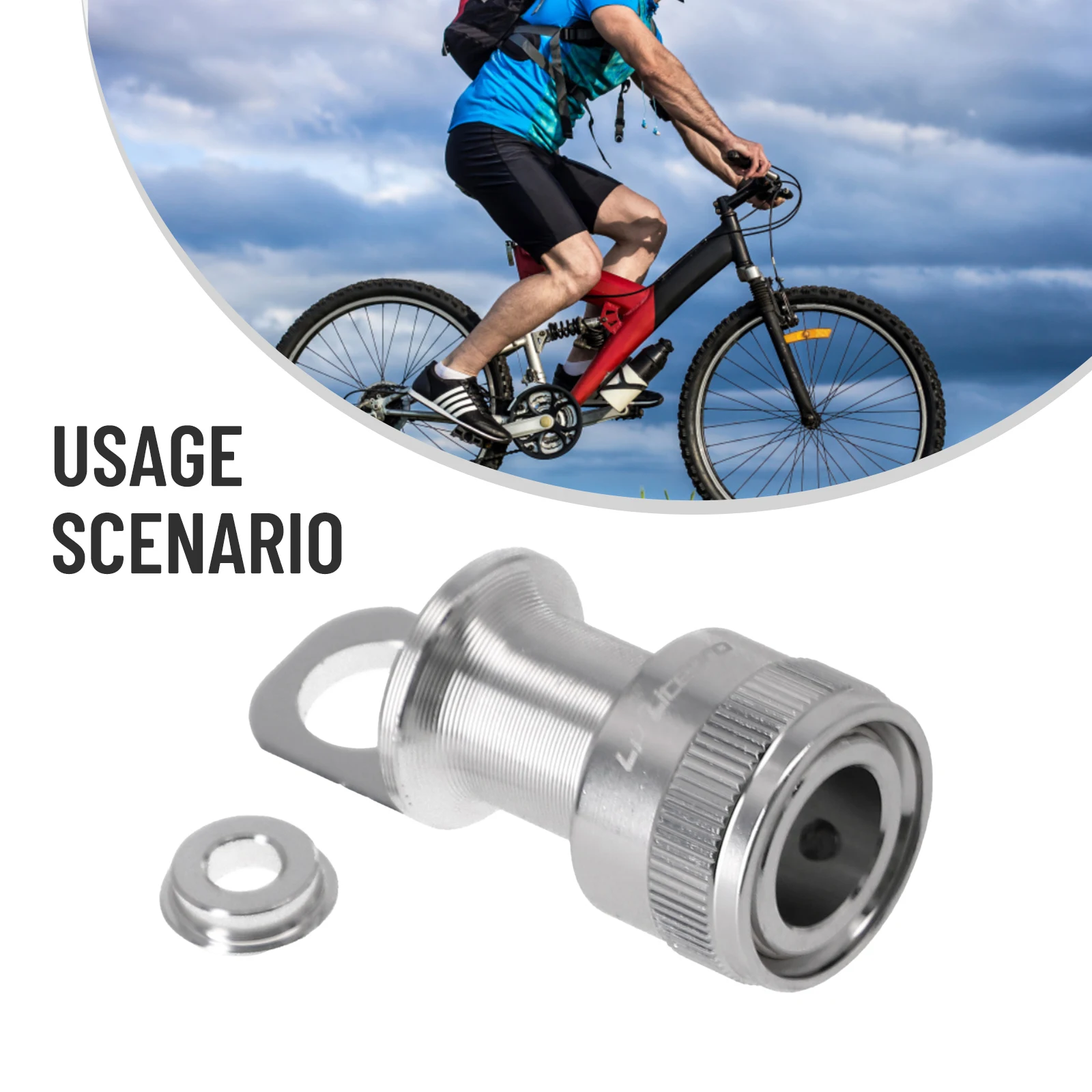 Aluminum Alloy Bicycle Pedal Mount Fixing Adapter Lightweight High Strength CNC Precision Machining Anodized Surface Protection
Aluminum Alloy Bicycle Pedal Mount Fixing Adapter Lightweight High Strength CNC Precision Machining Anodized Surface Protection