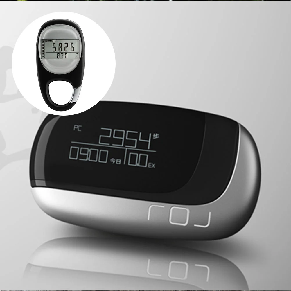 

Pedometer Key Chain Activity Record Steps Sports Accessories Clock Running Adults Devices Mountain Climbing Counter Pedometers