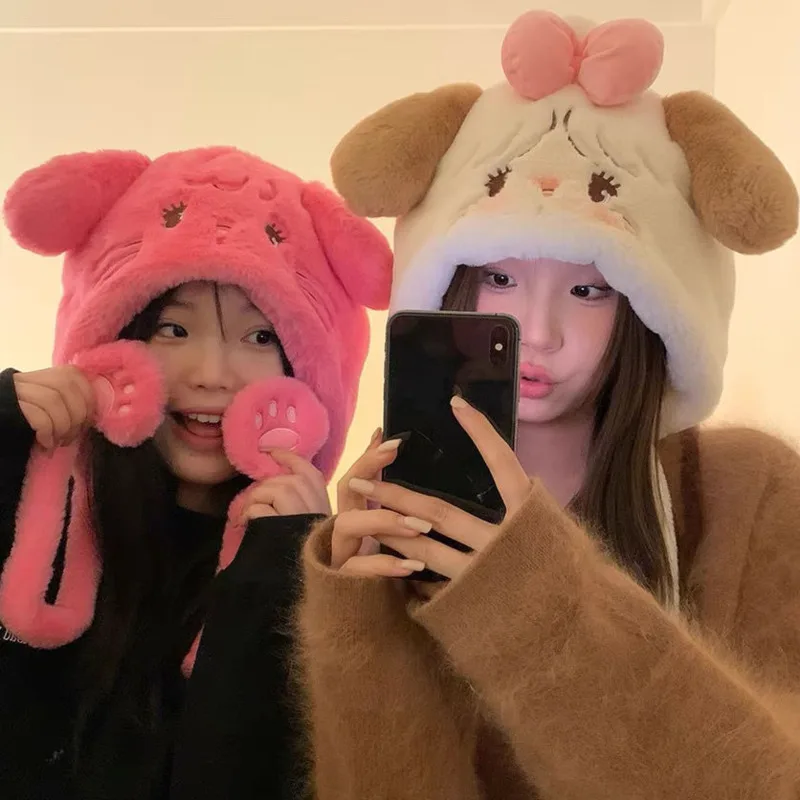 Kawaii Mikko Hats Anime Plush Long Ear Hats Cute Cartoon Bear Dog Hat Best Plush For Autumn And Winter Girl Fans Gift
Kawaii Mikko Hats Anime Plush Long Ear Hats Cute Cartoon Bear Dog Hat Best Plush For Autumn And Winter Girl Fans Gift
