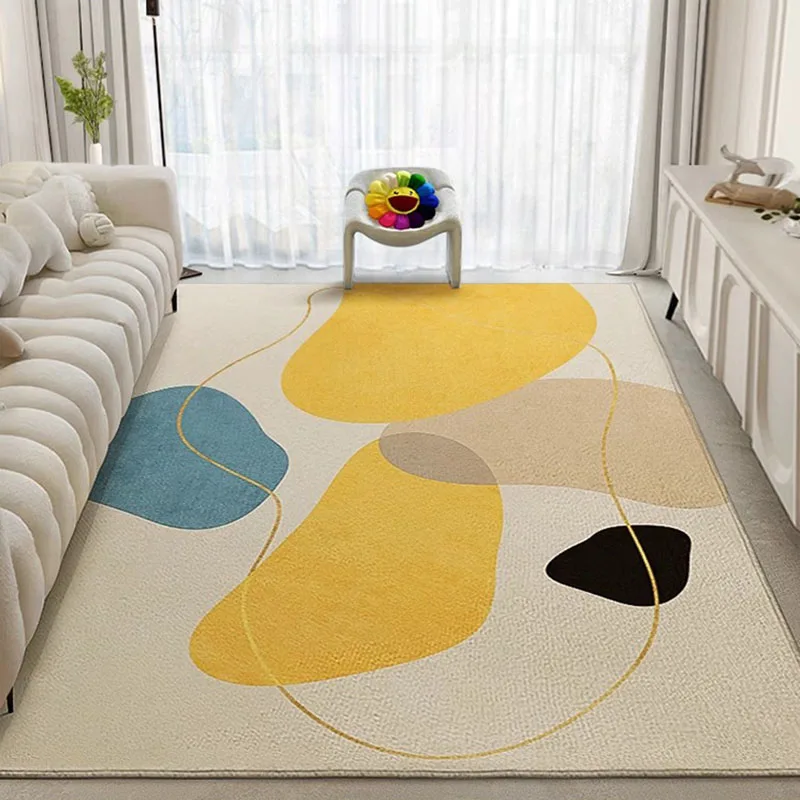 

Door Luxury Carpet Rugs Bedroom Cute Aesthetic Vintage Korean Style Tatami Big Size Rugs Rectangle Teppich Home Decor Items