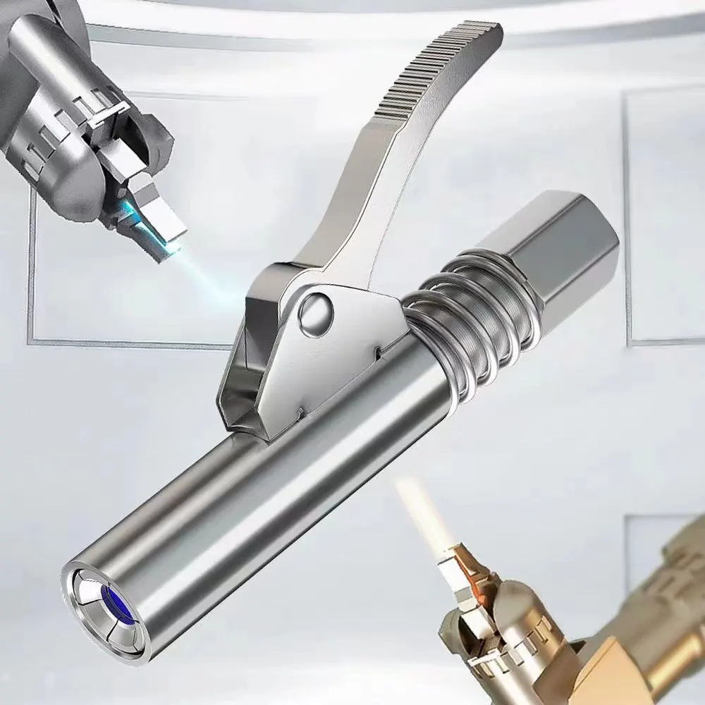 NEW Car Grease Coupler Heavy-Duty Quick Release Grease Gun Coupler NPTI/8 10000PSI Two Press Easy to Push Accessories Repair Too
NEW Car Grease Coupler Heavy-Duty Quick Release Grease Gun Coupler NPTI/8 10000PSI Two Press Easy to Push Accessories Repair Too