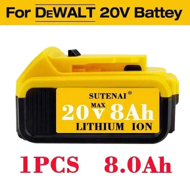 2023 Upgrade DCB200 20V 6000mAh Battery , charger For Dewalt 18V DCB184 DCB200 DCB182 DCB180 DCB181 DCB182 DCB201 Tools Battery
2023 Upgrade DCB200 20V 6000mAh Battery , charger For Dewalt 18V DCB184 DCB200 DCB182 DCB180 DCB181 DCB182 DCB201 Tools Battery
