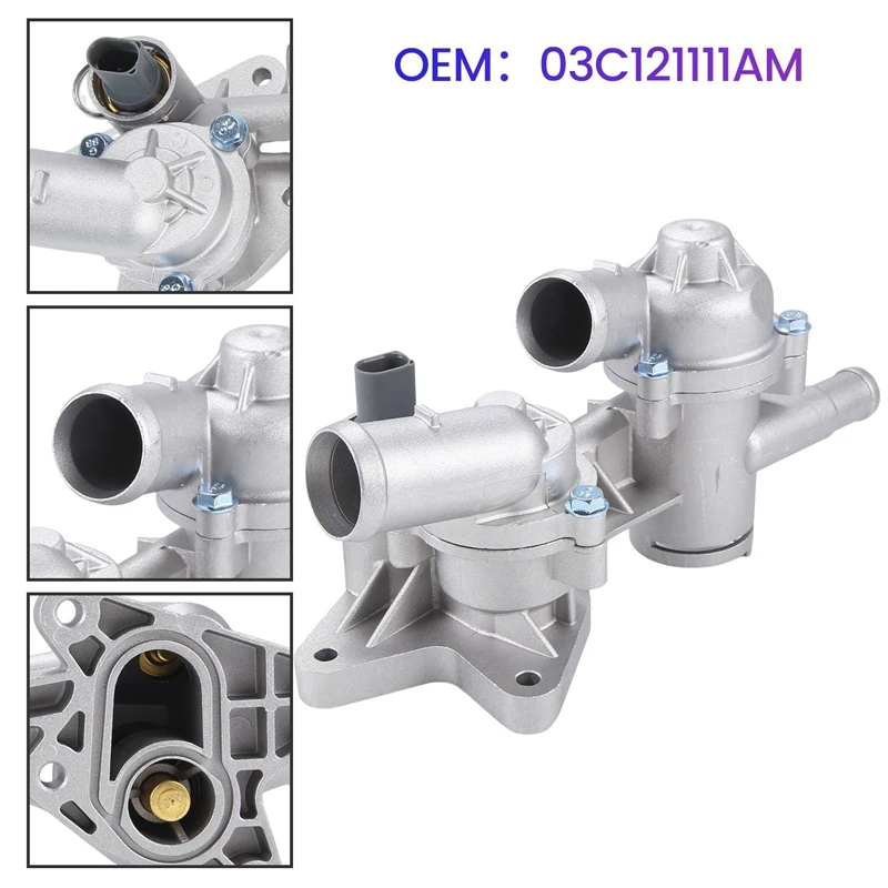 1 PCS 03C121111AM Car Engine Coolant Thermostat Controller Enhanced Aluminum Alloy Automotive Supplies For VW Polo Bora Sagitar
1 PCS 03C121111AM Car Engine Coolant Thermostat Controller Enhanced Aluminum Alloy Automotive Supplies For VW Polo Bora Sagitar