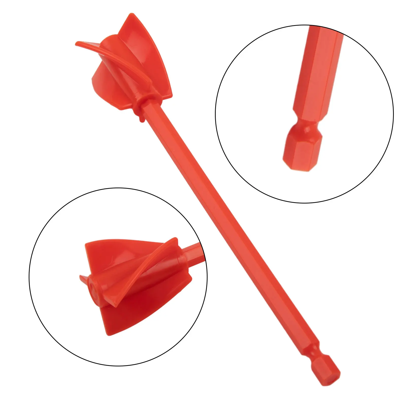 

4pc Epoxy Mixer Paint Drill Attachment Paddle Consistency Liquid Resin Head Stirrer Mixing Stick For Epoxy Resin Latex Oil Paint