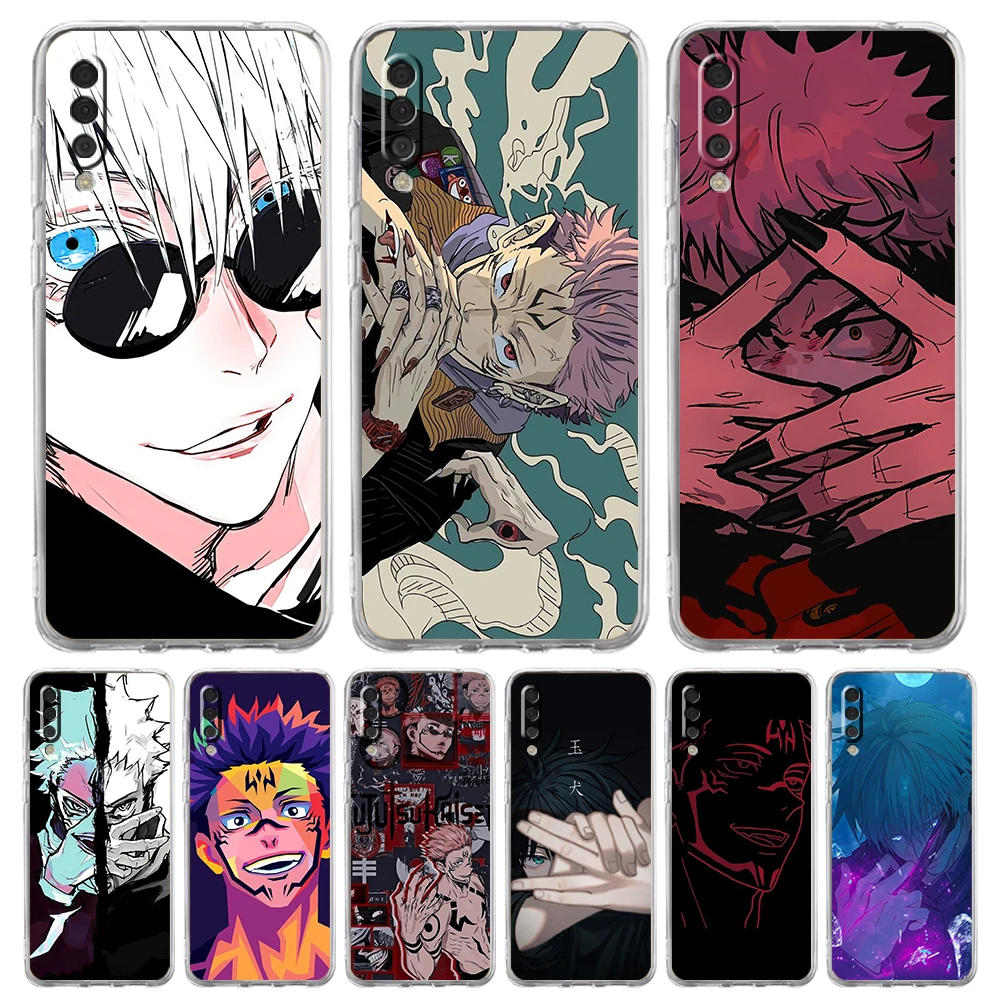 Jujutsu Kaisen Luxury Phone Case For Samsung Galaxy A12 A02 A03S A50 A70 A10 A20 A20S A30 A40 Transparent Silicone Shell Capas
Jujutsu Kaisen Luxury Phone Case For Samsung Galaxy A12 A02 A03S A50 A70 A10 A20 A20S A30 A40 Transparent Silicone Shell Capas