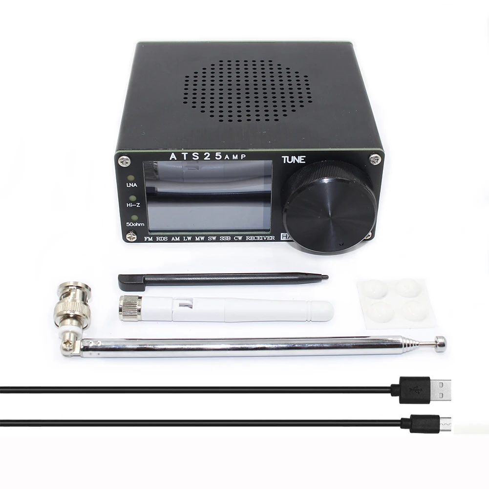 ATS25AMP RDS Radio Receiver Real time Reception Signal Quality Measurement Supports BFO Generator for Precise Tuning
ATS25AMP RDS Radio Receiver Real time Reception Signal Quality Measurement Supports BFO Generator for Precise Tuning