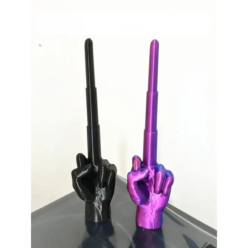 

Fidget Toys Interesting Middle Finger 3D Telescopic Sword Creative Fun Prop Whole Person Toy Gifts Disdainful Gift