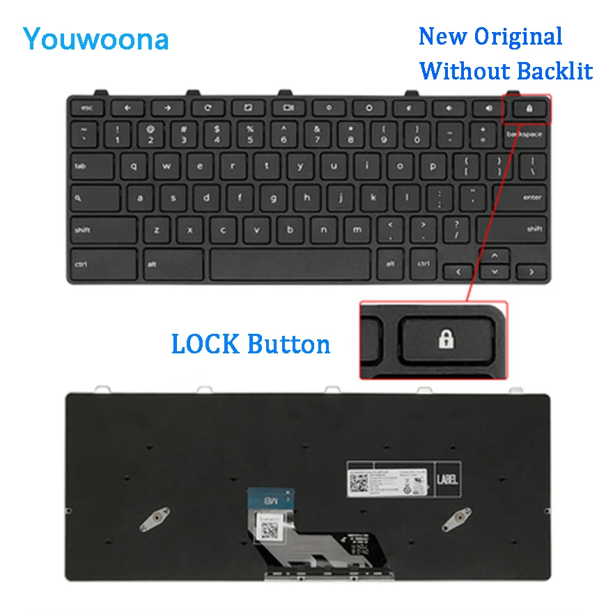 New Original Laptop Keyboard For Dell 3180 3189 3190 3191 Latitude 3380 E3380 P80G New Original Laptop Keyboard For Dell 3180 3189 3190 3191 Latitude 3380 E3380 P80G