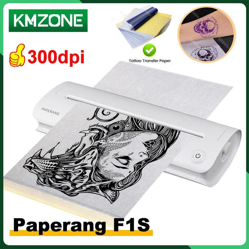 Paperange F1S A4 Tattoo Stencil Printer Portable Bluetooth Thermal Inkless Maker 300DPI Word PDF Document Printing Office Use
Paperange F1S A4 Tattoo Stencil Printer Portable Bluetooth Thermal Inkless Maker 300DPI Word PDF Document Printing Office Use
