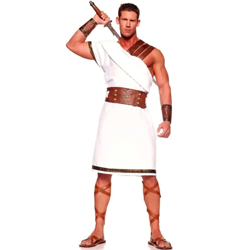 Halloween Women Man Ancient Greek Toga Rome Spartan Warrior Cosplay Costume Mythology God Goddess Fancy Dress
Halloween Women Man Ancient Greek Toga Rome Spartan Warrior Cosplay Costume Mythology God Goddess Fancy Dress