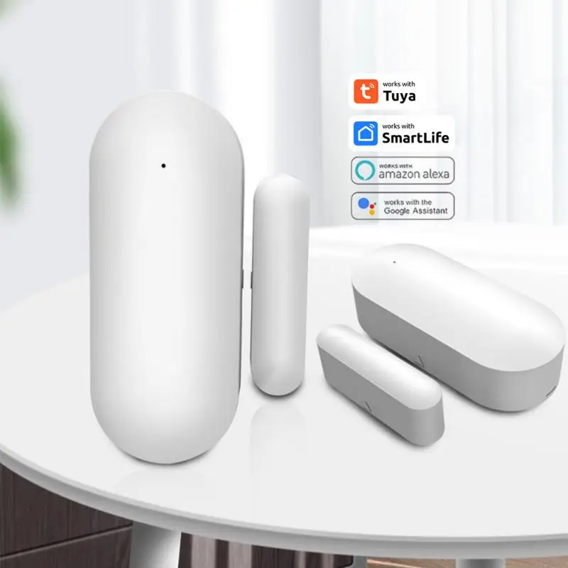 Magnetic Sensor Tuya Smart 30m Door Window Detectors Wifi App Control Door Open Closed Alarn Compatible With Alexa Home
Magnetic Sensor Tuya Smart 30m Door Window Detectors Wifi App Control Door Open Closed Alarn Compatible With Alexa Home
