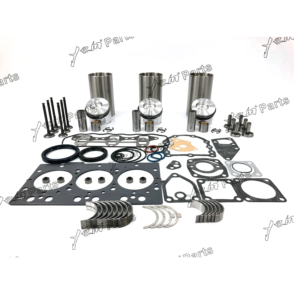 Practical 3TNB78 Overhaul Rebuild Kit Liner With Gasket Set Bearing Valve Train For Yanmar engine part
Practical 3TNB78 Overhaul Rebuild Kit Liner With Gasket Set Bearing Valve Train For Yanmar engine part
