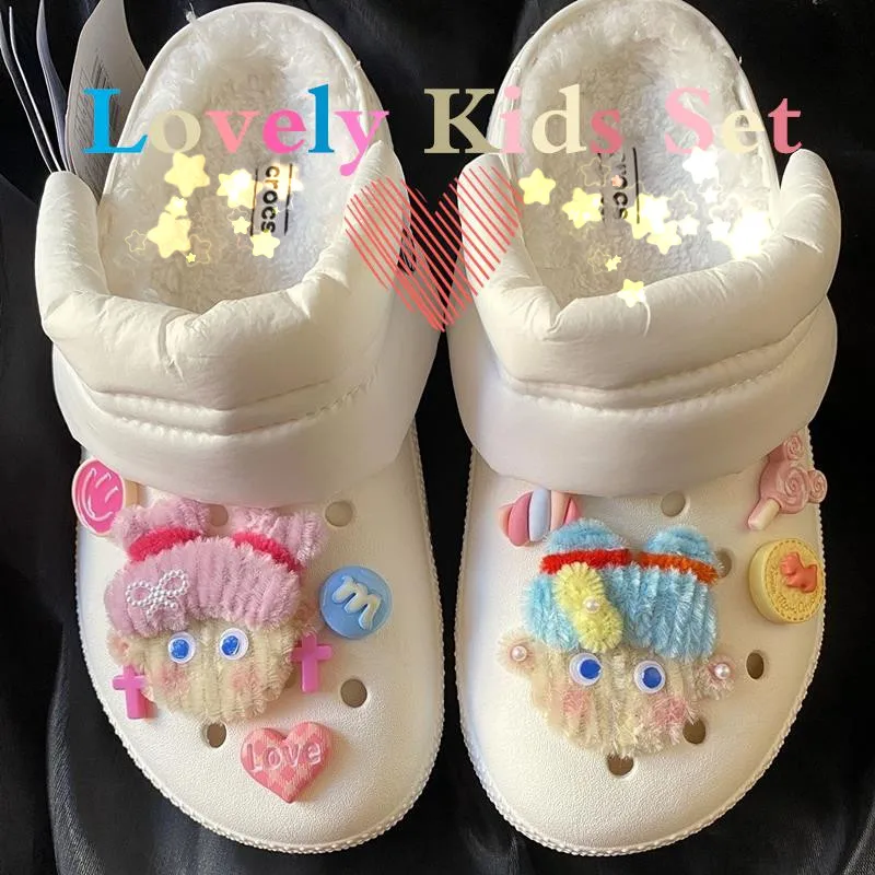 New Plush Children Series Croc Charms Pack Lovely Accessories Ins Popular Decoration Cute Adornment for Clogs Sandals Kids Gifts
New Plush Children Series Croc Charms Pack Lovely Accessories Ins Popular Decoration Cute Adornment for Clogs Sandals Kids Gifts