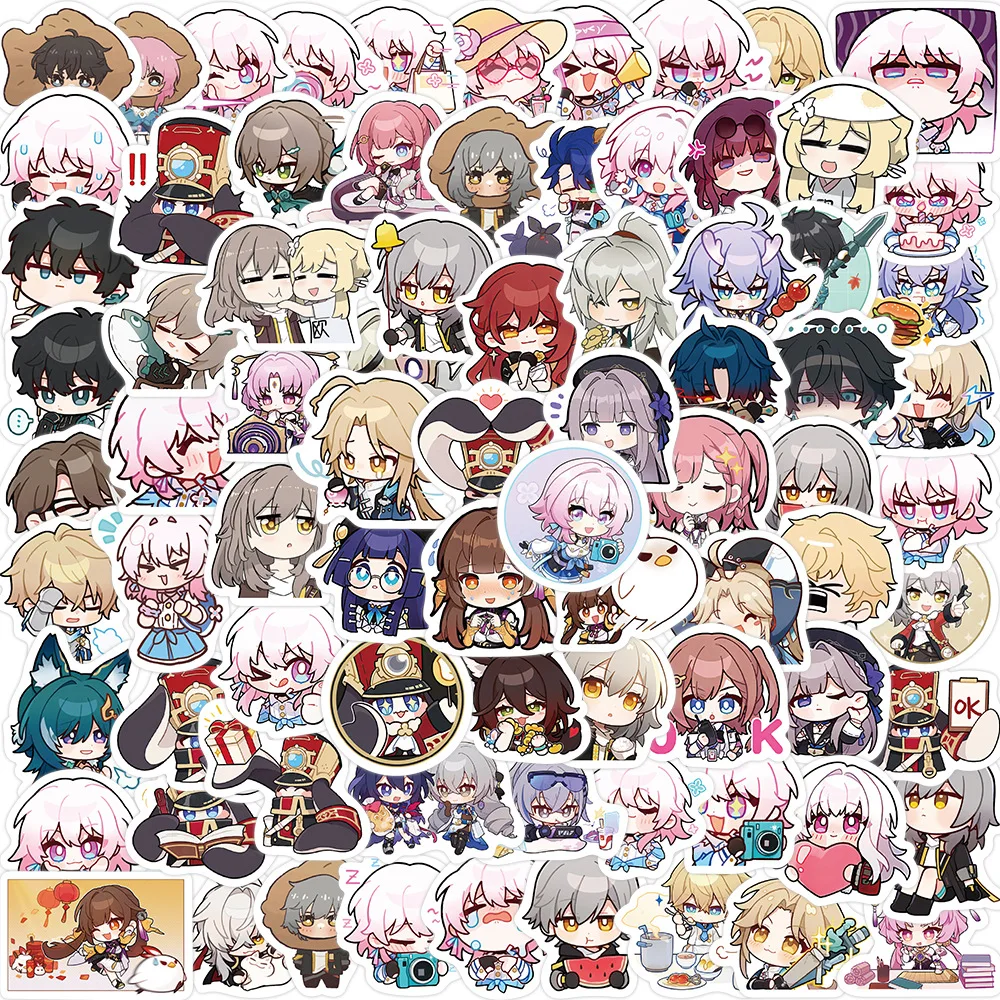 10/40/80PCS Honkai Star Rail Anime Cartoon Stickers DIY Bike Travel Luggage Guitar Laptop Classic Toy Graffiti Cute Sticker Toy
10/40/80PCS Honkai Star Rail Anime Cartoon Stickers DIY Bike Travel Luggage Guitar Laptop Classic Toy Graffiti Cute Sticker Toy