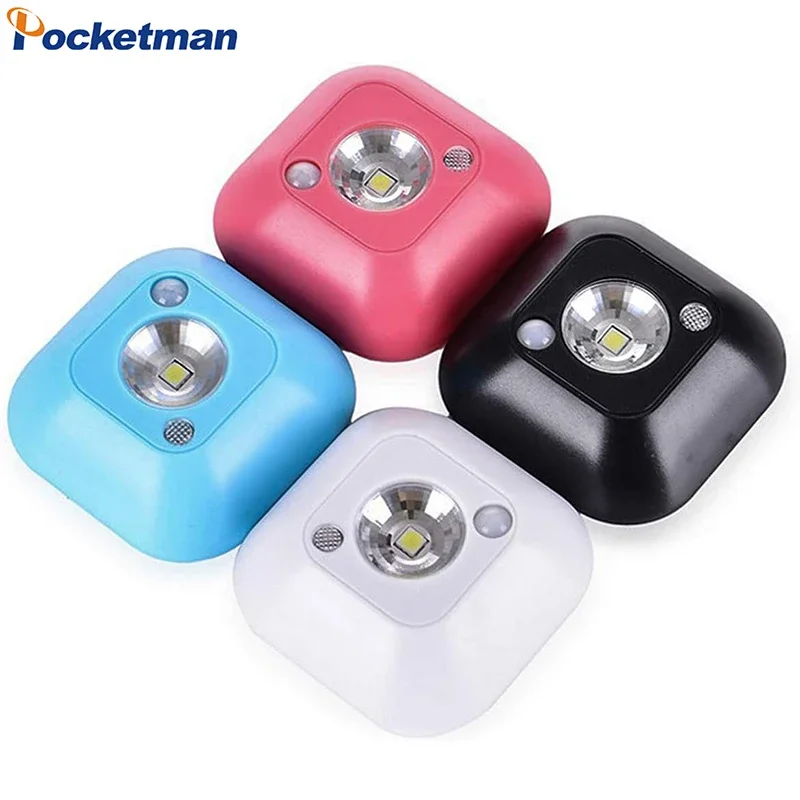 

Smart Motion Sensor Emergency Night Lamp Mini Wireless Night Light Wall Lights for Bedroom Hallway Stairs Bathroom Dormitory