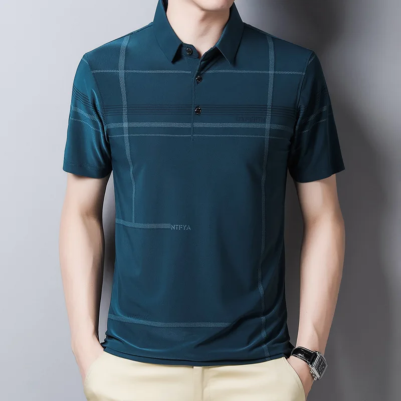 2023 Summer Cotton Breathable Polo Shirt Men's Short Sleeve Luxury Tee Shirt Fashion Business Casual Lapel T-shirt Men
2023 Summer Cotton Breathable Polo Shirt Men's Short Sleeve Luxury Tee Shirt Fashion Business Casual Lapel T-shirt Men