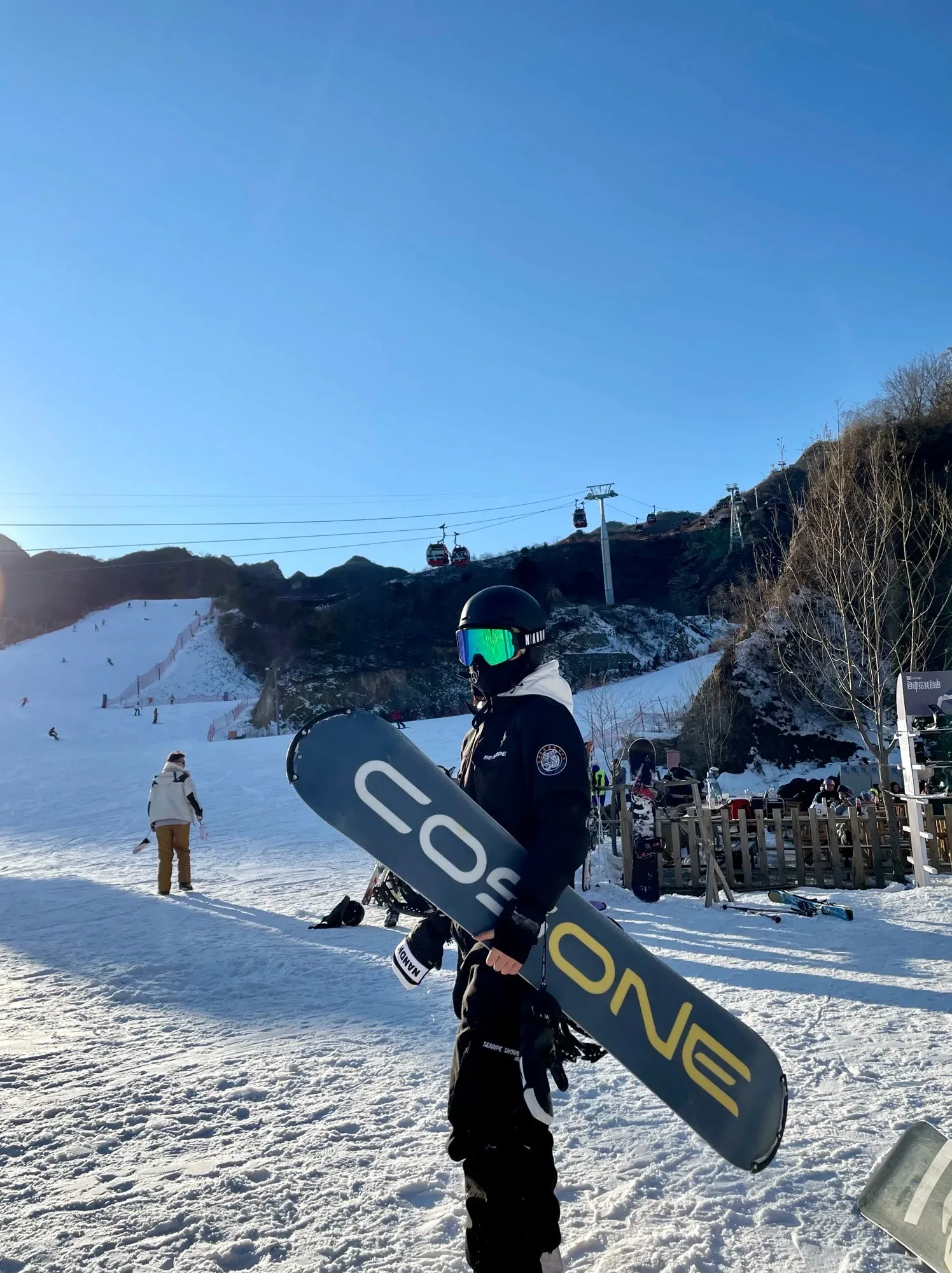 Unisex Hooded Skiing Snowboard Jumpsuit