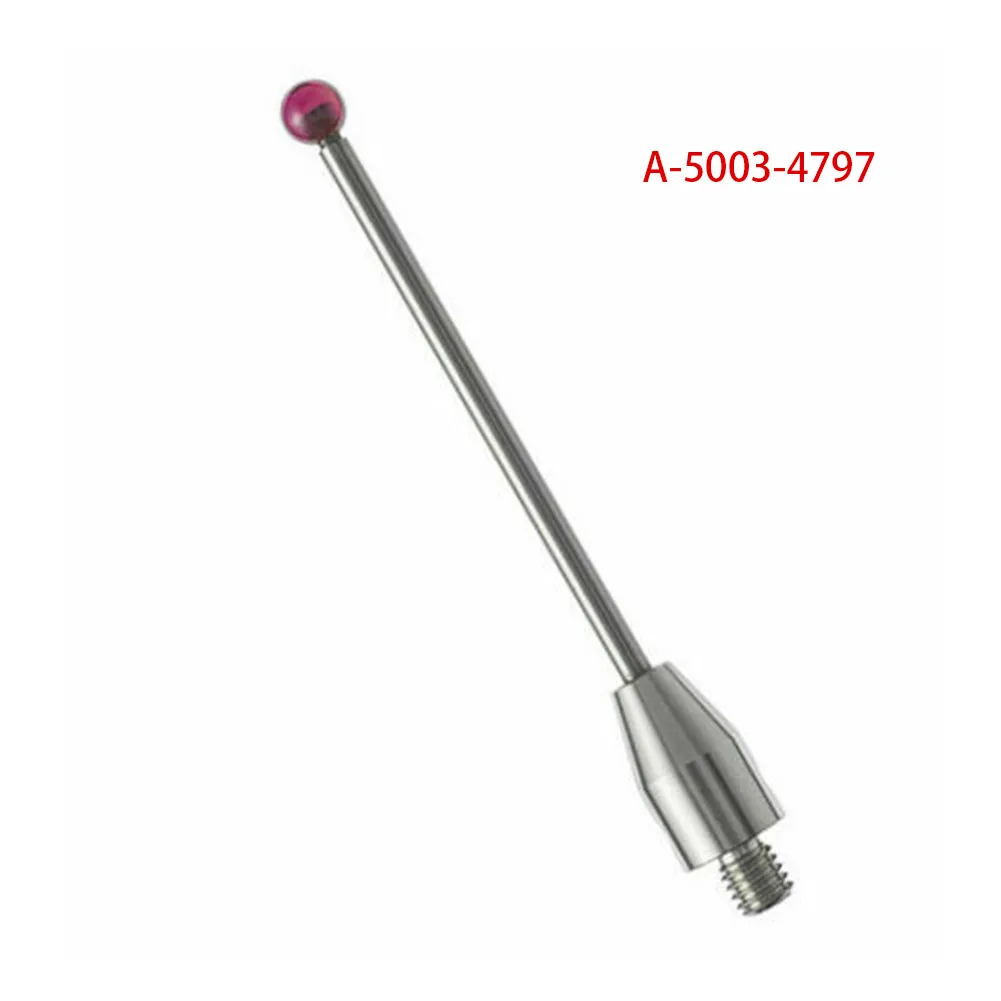 For Most Applications Touch Probe Styli Stylus A-5003-4797 Thread 2mm Tungsten Steel M4 Parts 1Pieces Ball 50mm
For Most Applications Touch Probe Styli Stylus A-5003-4797 Thread 2mm Tungsten Steel M4 Parts 1Pieces Ball 50mm