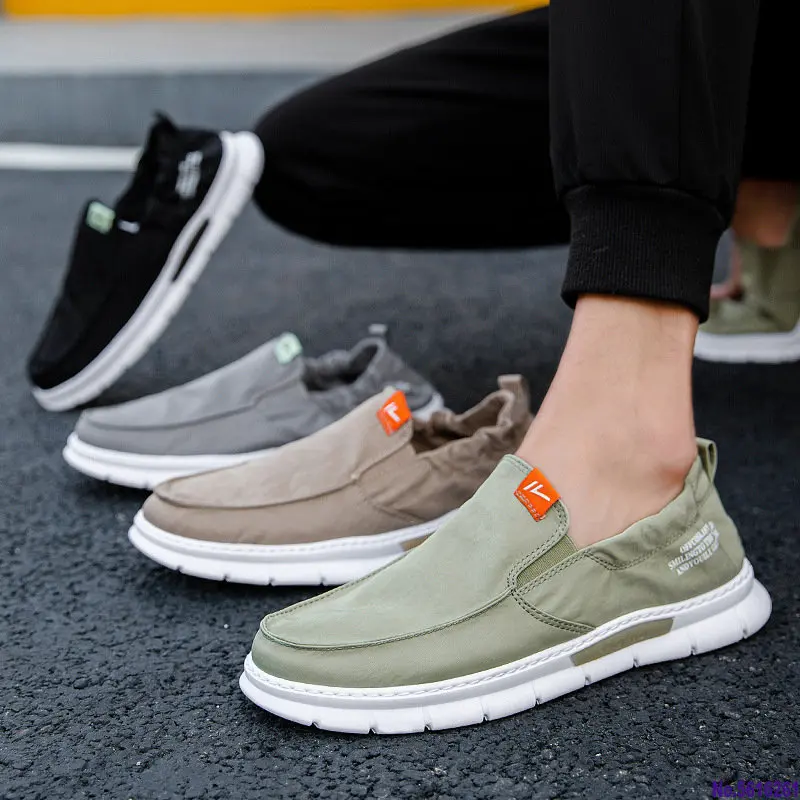 

Men's sneakers 2022 summer men flats shoes fashion denim shoes breathable casual shoes loafers Chaussure Homme