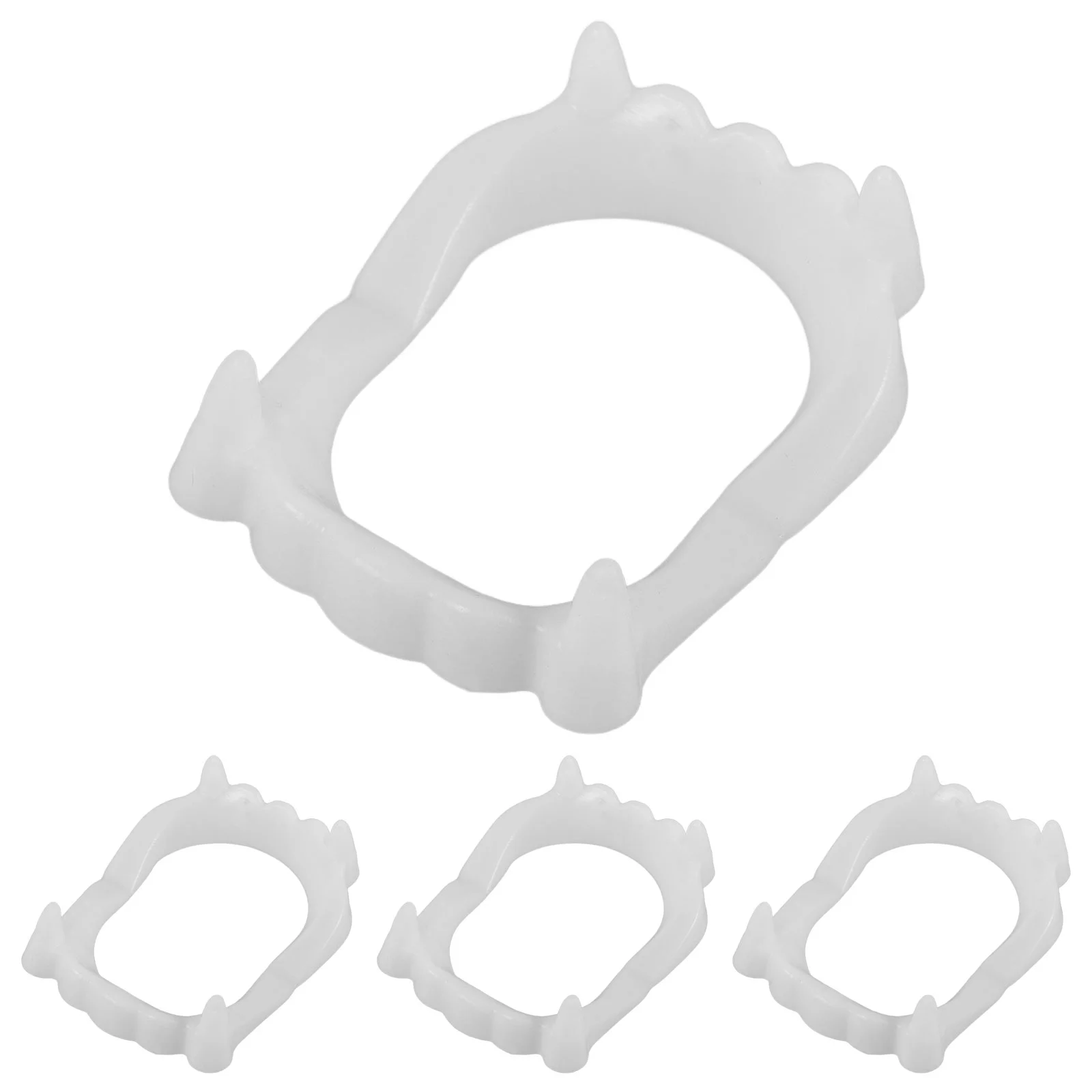 4 Pcs Fangs for Cosplay Halloween Vampire Dentures Artificial Teeth Cover Spoof Tooth Party Props Make up
4 Pcs Fangs for Cosplay Halloween Vampire Dentures Artificial Teeth Cover Spoof Tooth Party Props Make up
